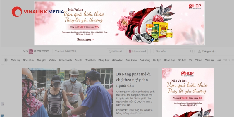 Những loại kích thước banner web thường sử dụng